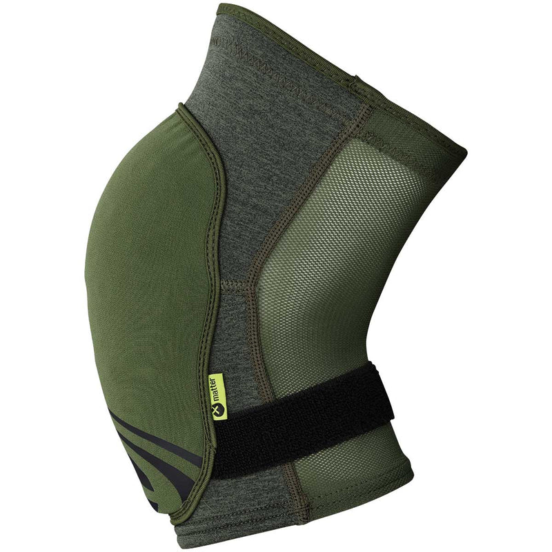 Load image into Gallery viewer, iXS Flow Evo+ Knee Guard Olive L | AeroMeshTM- Light, Moisture Wicking
