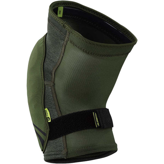 iXS Flow Evo+ Knee Guard Olive L | AeroMeshTM- Light, Moisture Wicking