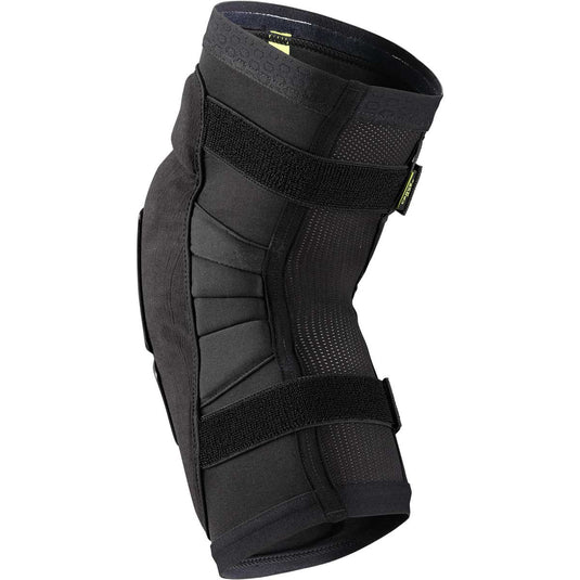 iXS Carve Race Knee Guard Black M | Moisture Wicking, Breathable, Anti-Bacterial