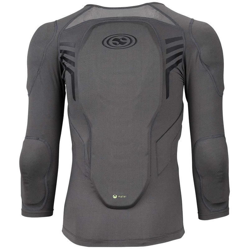 Load image into Gallery viewer, iXS Trigger Upper Body Protect Grey KS (Kids S) | NockOutTM Compression Padding
