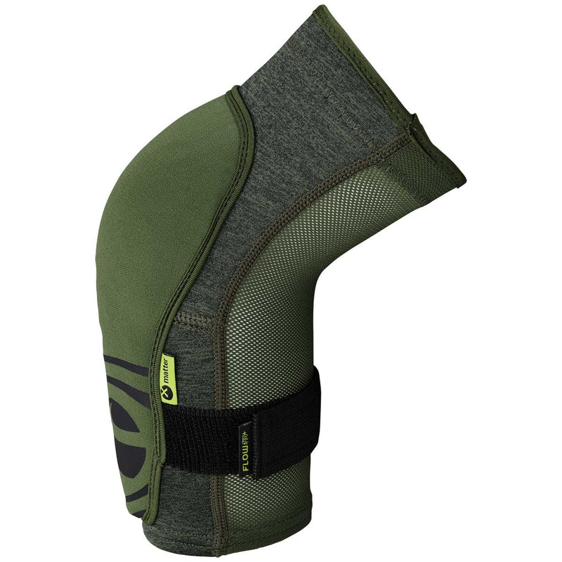 Load image into Gallery viewer, iXS Flow Evo+ Elbow Guard Olive Medium | AeroMeshTM- Light, Moisture Wicking
