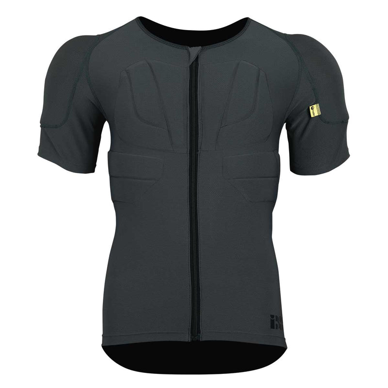 Load image into Gallery viewer, iXS Carve Upper Body Protective Grey KL (Kids L) | NockOutTM Compression Padding

