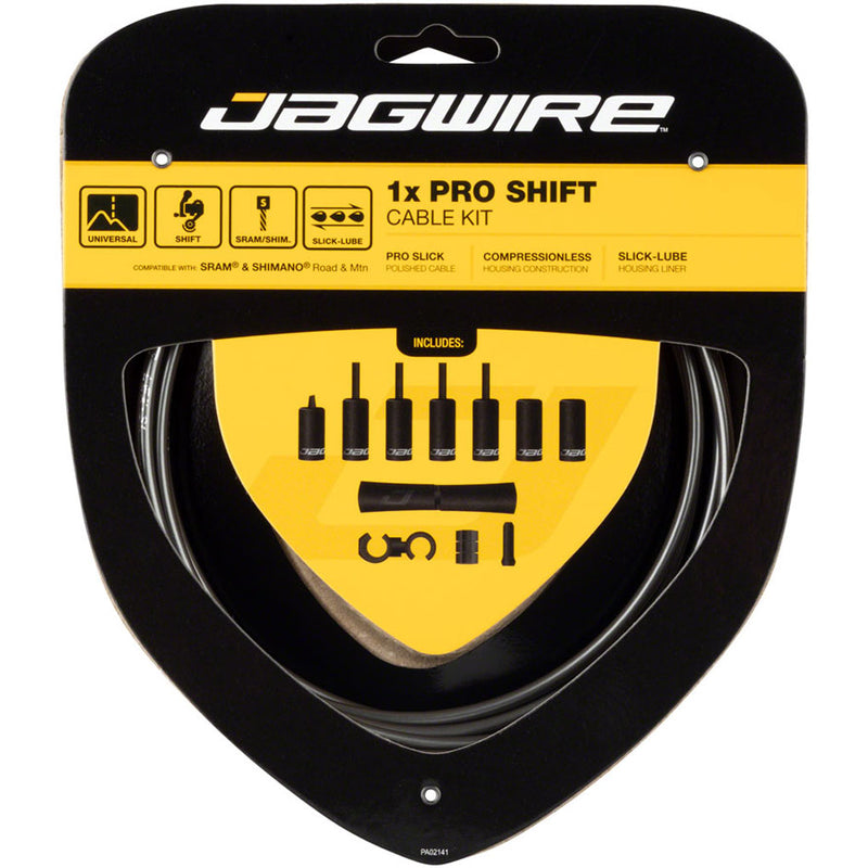 Load image into Gallery viewer, Jagwire-1x-Pro-Shift-Kit-Derailleur-Cable-Housing-Set_CA4465
