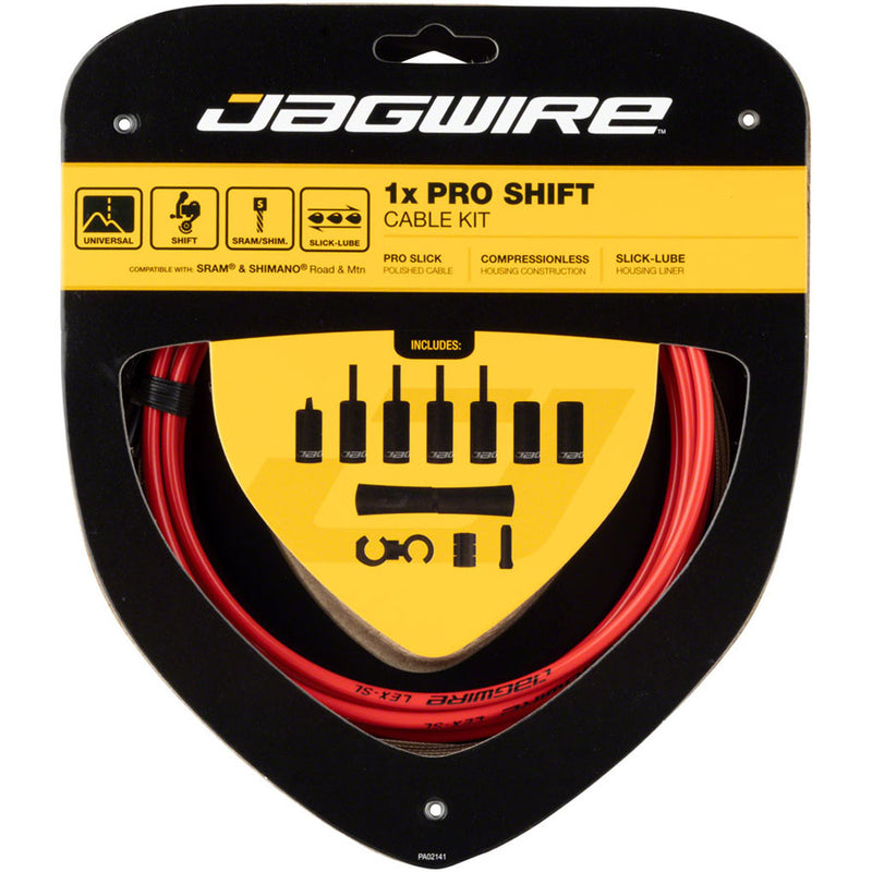 Load image into Gallery viewer, Jagwire-1x-Pro-Shift-Kit-Derailleur-Cable-Housing-Set_CA4468
