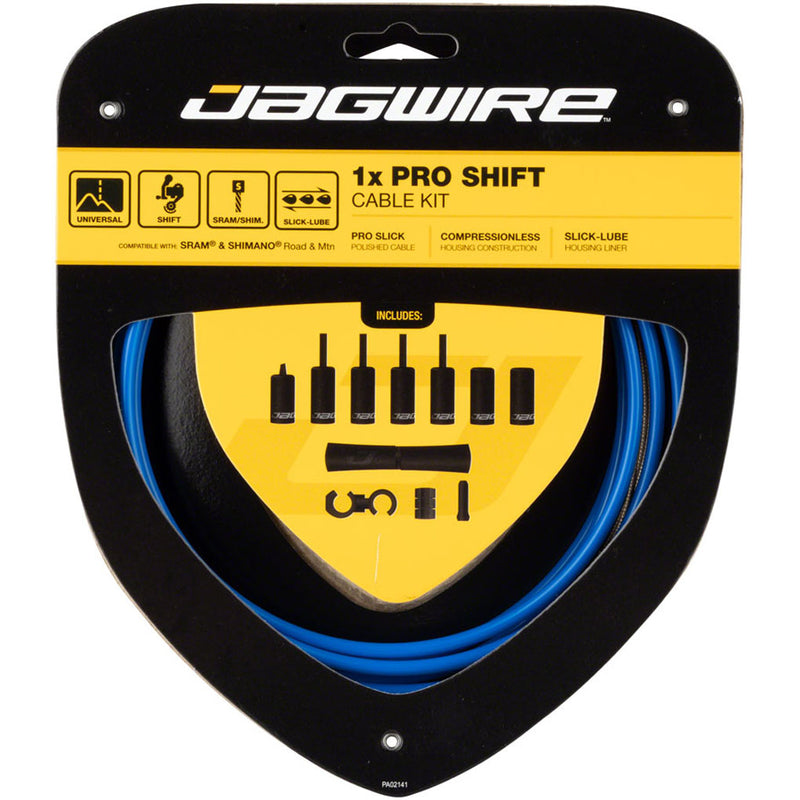 Load image into Gallery viewer, Jagwire-1x-Pro-Shift-Kit-Derailleur-Cable-Housing-Set_CA4469
