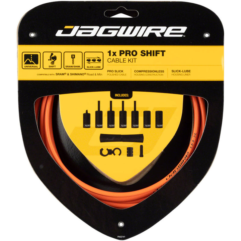 Load image into Gallery viewer, Jagwire-1x-Pro-Shift-Kit-Derailleur-Cable-Housing-Set_CA4470
