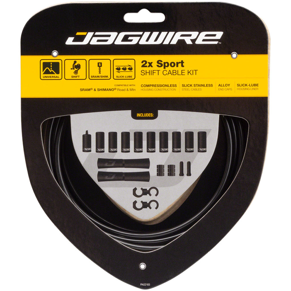 Jagwire-2x-Sport-Shift-Cable-Kit-Derailleur-Cable-Housing-Set_CA4676