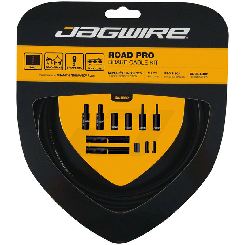 Load image into Gallery viewer, Jagwire-Pro-Polished-Road-Brake-Kit-Brake-Cable-Housing-Set_CA2368
