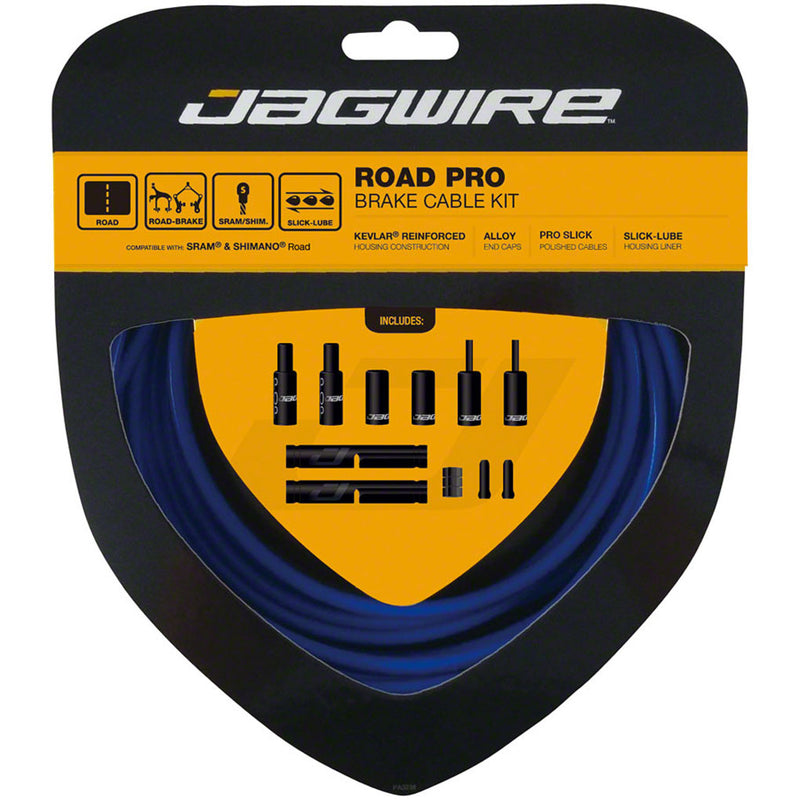 Load image into Gallery viewer, Jagwire-Pro-Polished-Road-Brake-Kit-Brake-Cable-Housing-Set_CA2373
