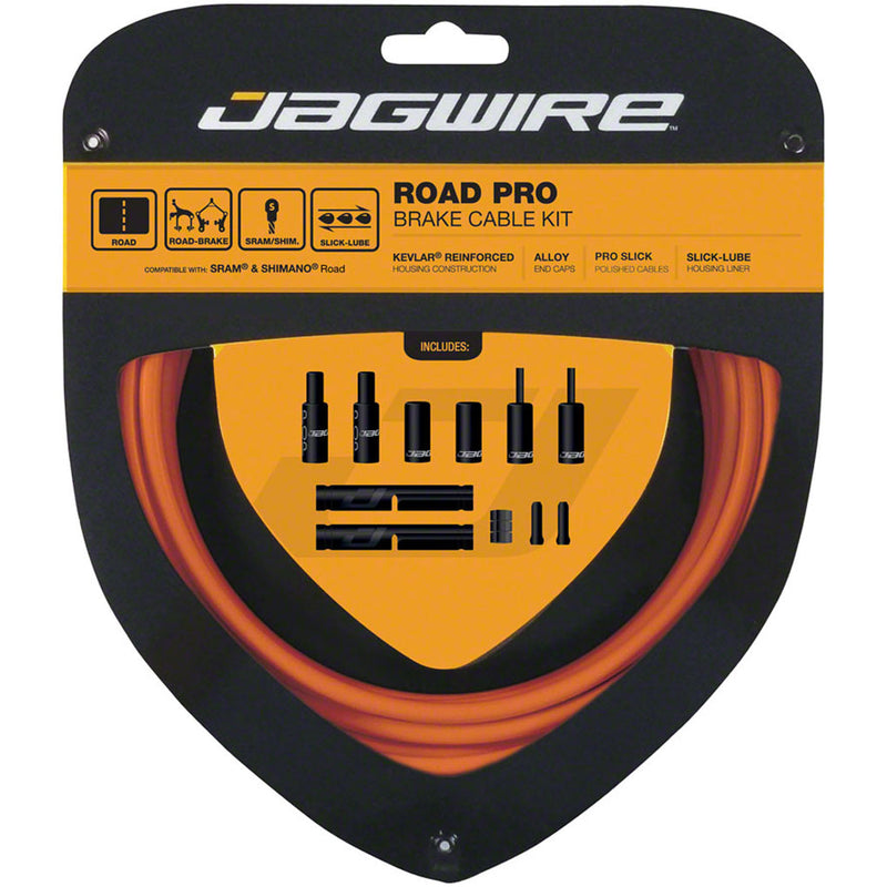 Load image into Gallery viewer, Jagwire-Pro-Polished-Road-Brake-Kit-Brake-Cable-Housing-Set_CA2374
