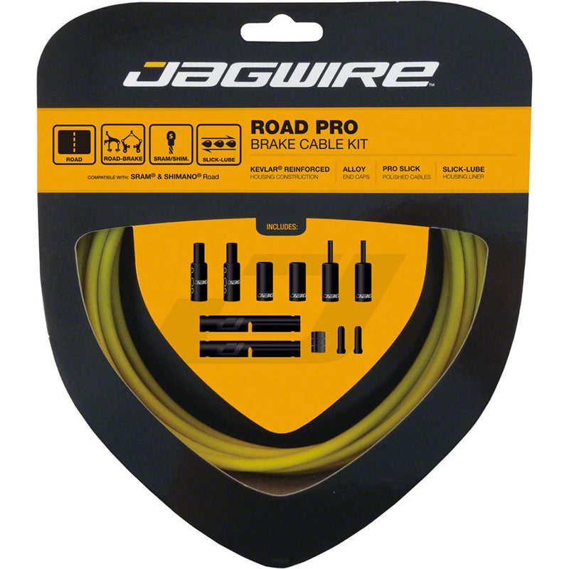 Load image into Gallery viewer, Jagwire-Pro-Polished-Road-Brake-Kit-Brake-Cable-Housing-Set_CA2375
