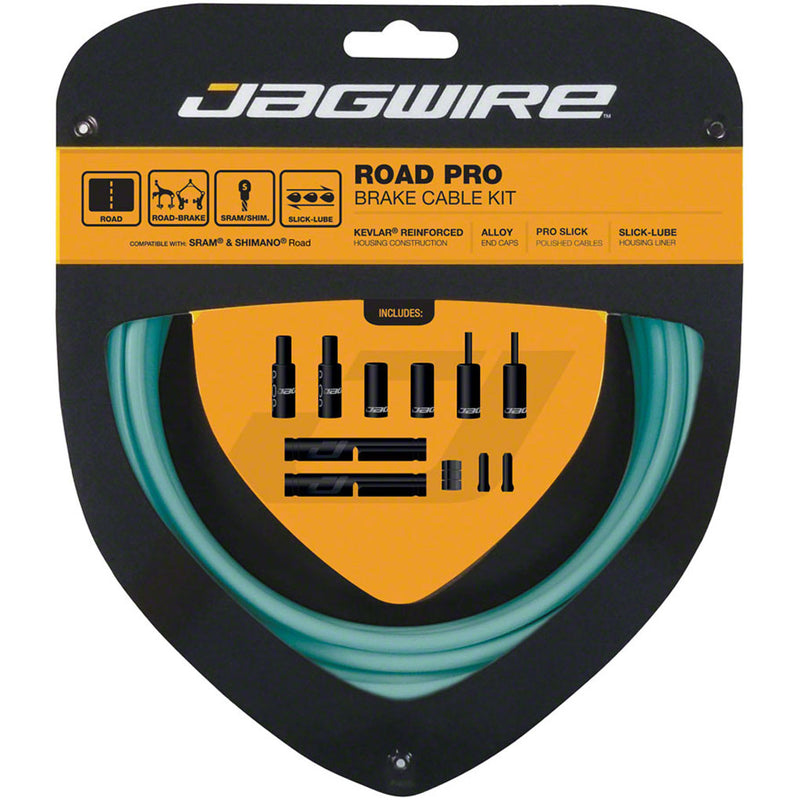 Load image into Gallery viewer, Jagwire-Pro-Polished-Road-Brake-Kit-Brake-Cable-Housing-Set_CA2376
