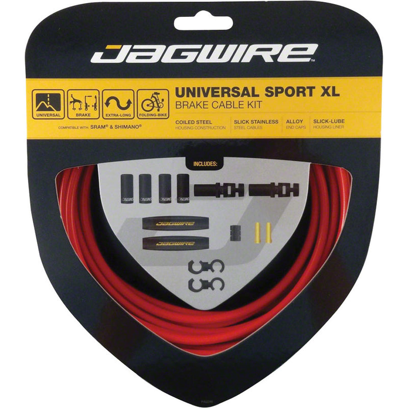 Load image into Gallery viewer, Jagwire-Universal-Sport-XL-Brake-Kit-Brake-Cable-Housing-Set_CA4628
