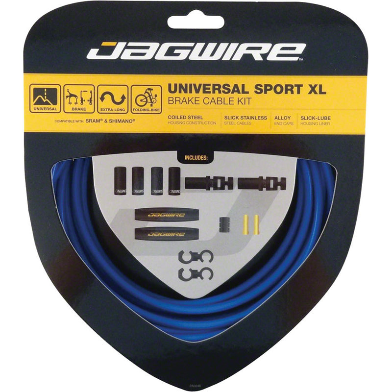 Load image into Gallery viewer, Jagwire-Universal-Sport-XL-Brake-Kit-Brake-Cable-Housing-Set_CA4629
