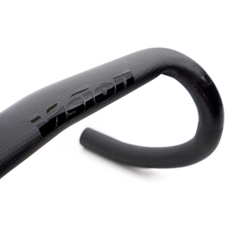 Load image into Gallery viewer, Vision Metron 5D ACR EVO Drop Handlebar, 38cm Width, 90mm Stem Length, -6° Angle, Integrated Carbon Design – Black
