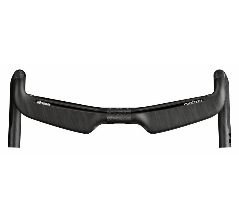 Load image into Gallery viewer, Vision Metron Aero Handlebar, 31.8mm Clamp Diameter, 380mm Width, +10° Rise, ACR Internal Routing Compatible – Carbon
