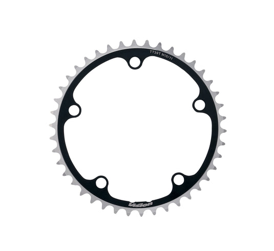 FSA Vision Metron Aero TT Chainring, 42T, 130BCD, 5H, N11