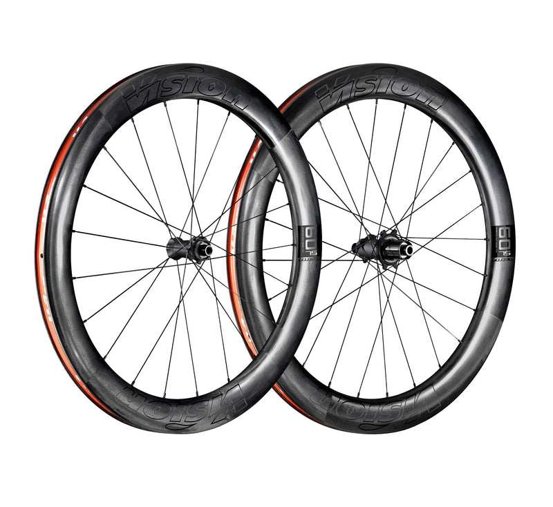 Load image into Gallery viewer, Vision-Metron-60-SL-TL-Disc-Wheelset-Wheel-Set-700c-Tubeless-Ready-Clincher-RRWH3615-Bicycle-Wheelset
