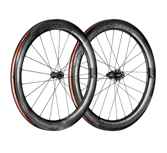 Vision-Metron-60-SL-TL-Disc-Wheelset-Wheel-Set-700c-Tubeless-Ready-Clincher-RRWH3615-Bicycle-Wheelset