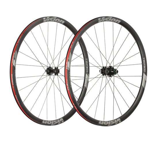 Vision Team 35 Aluminum Wheelset 700c 12x100/142mm Center Lock XDR TCS Black