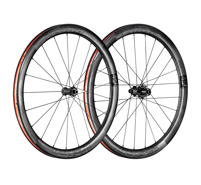 Load image into Gallery viewer, Vision-Metron-45-SL-TL-Disc-Wheelset-Wheel-Set-700c-Tubeless-Ready-FSAWHEL2263-Bicycle-Wheelset
