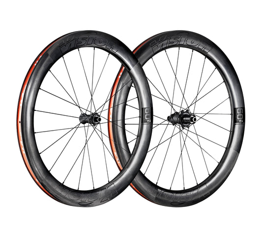 Vision-Metron-60-SL-TL-Disc-Wheelset-Wheel-Set-700c-Tubeless-Ready-Clincher-RRWH3615-Bicycle-Wheelset