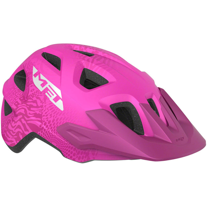 Load image into Gallery viewer, MET-Helmets-Eldar-MIPS-Kids-Helmet-One-Size-Fits-All-(52-57cm)-Half-Face--MIPS-C2--360°-Head-Belt--Visor--Safe-T-Twist-2-Fit-System--Reflector--Hand-Washable-Pads--Adjustable-Fitting-Pink_HLMT4784
