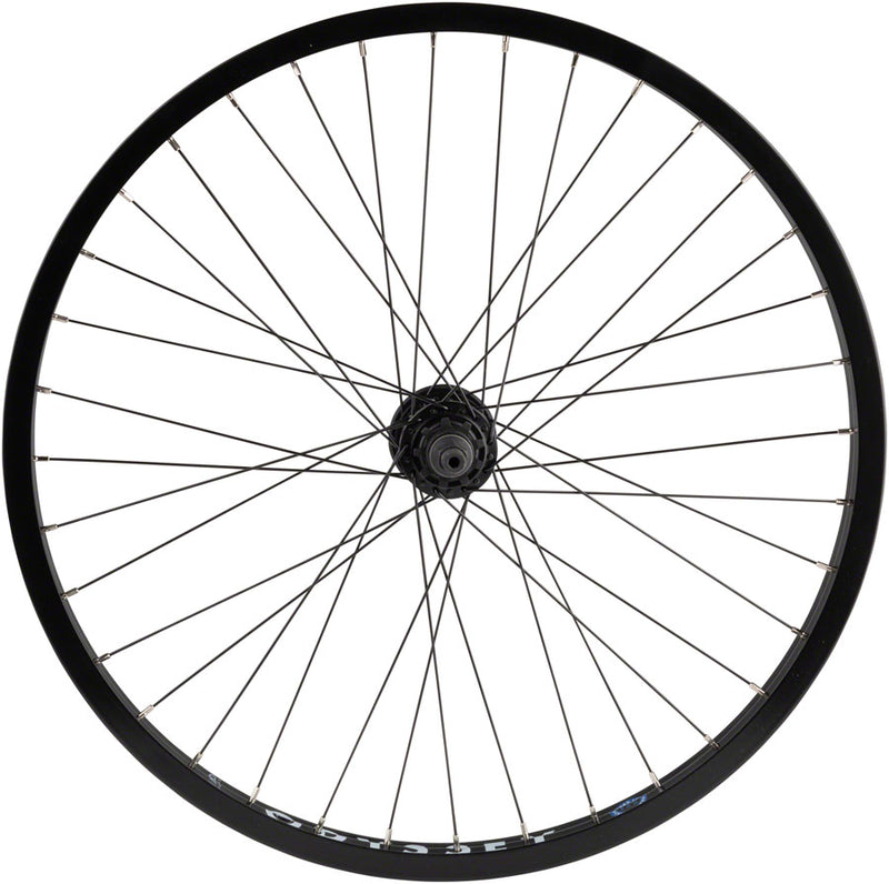 Load image into Gallery viewer, Odyssey Hazard Lite Rear Wheel 24in 14x110mm Rim Brake Cassette Hard Black 36H
