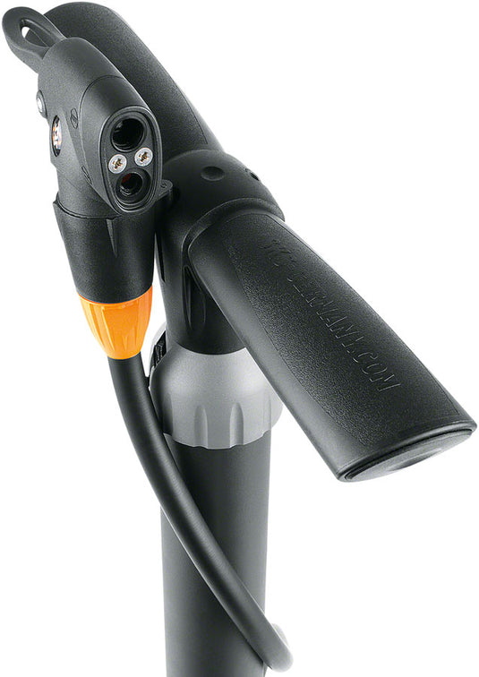 SKS Air-X-Press 8.0 Floor Pump - 115psi Black Light-Weight Plastic Floor Pump