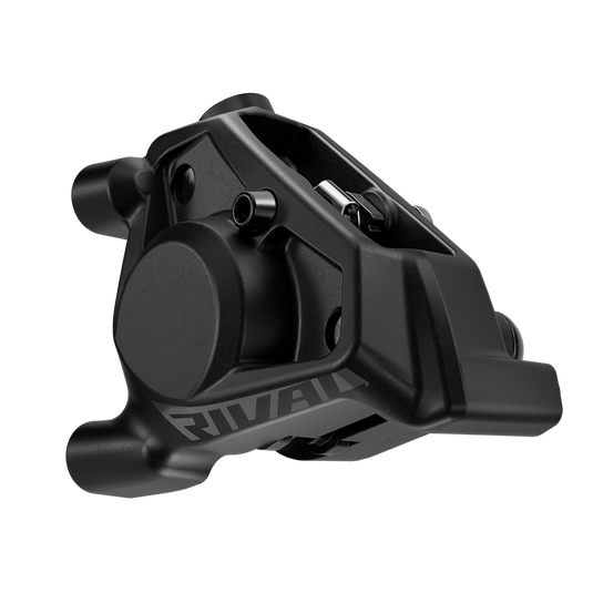 SRAM Rival eTap AXS HRD Wireless Electronic Shift/Brake Lever & Hydraulic Disc Caliper - Carbon Lever, Flat Mount 20mm Offset, 1800mm Hose, 2-Piston Hydraulic Brakes, Effortless One-Finger Shifting & Braking for Road & Gravel Cycling