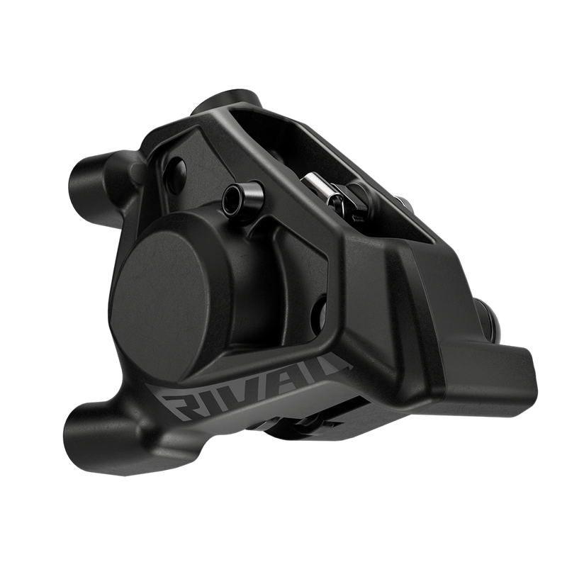 Load image into Gallery viewer, SRAM Rival eTap AXS HRD Left Front Hydraulic Disc Brake Lever &amp; Caliper Kit - Wireless 12/13-Speed, Flat Mount, Carbon Lever, 950mm Hose, Mechanical &amp; Ergonomic Design for Road &amp; Gravel Cycling
