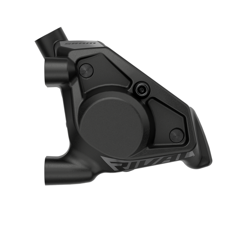 Load image into Gallery viewer, SRAM Rival eTap AXS HRD Left Front Hydraulic Disc Brake Lever &amp; Caliper Kit - Wireless 12/13-Speed, Flat Mount, Carbon Lever, 950mm Hose, Mechanical &amp; Ergonomic Design for Road &amp; Gravel Cycling
