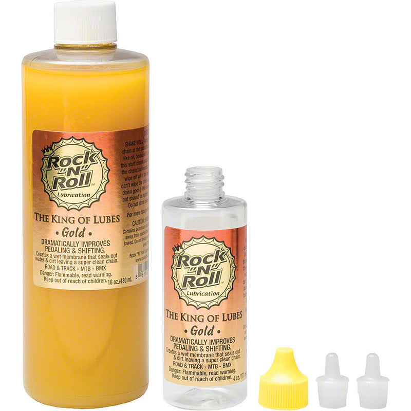 Load image into Gallery viewer, Rock-N-Roll-Gold-Bike-Chain-Lube-Lubricant_LU4505
