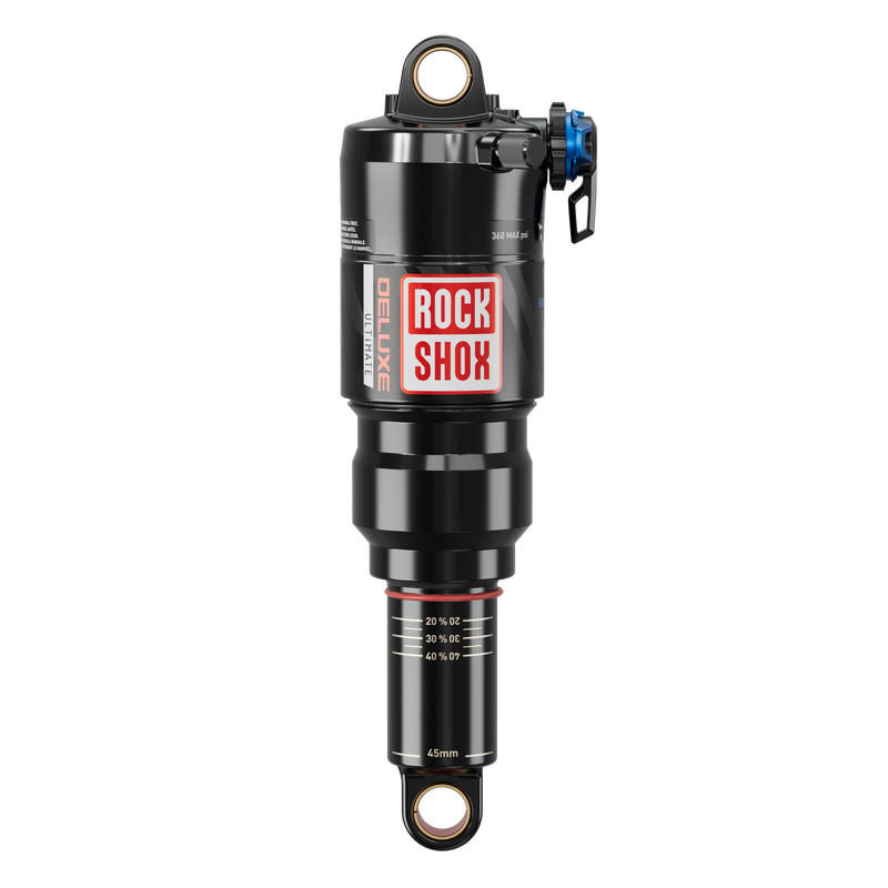 Load image into Gallery viewer, RockShox Deluxe Ultimate RCT Rear Shock 210x50mm with DebonAir+ Linear XL Air Spring, Low &amp; High Speed Compression &amp; Rebound Damping, Lockout Switch, E-Bike Compatible, Lightweight Performance, Precision Tuning, Aggressive Ride Control
