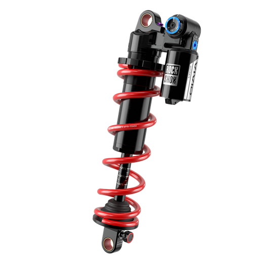 RockShox Vivid Coil Ultimate DH D1, Rear shock, 250x75, Shaft Eyelet: Standard, Body Eyelet: Standard, Reb55/Comp34,