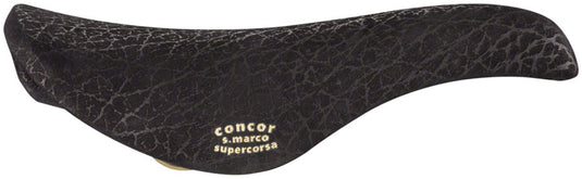 Selle San Marco Concor SC Saddle - Black 140mm Width Steel Rails Men