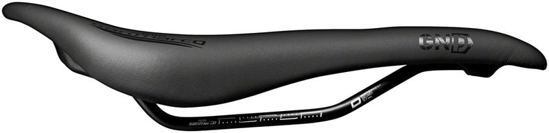 Load image into Gallery viewer, Selle San Marco GND Open-Fit Dynamic Saddle - Black 135mm Width Manganese
