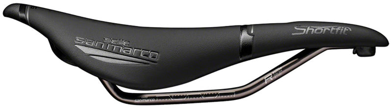 Load image into Gallery viewer, Selle San Marco Shortfit Open-Fit Racing Saddle - Black 134mm Manganese

