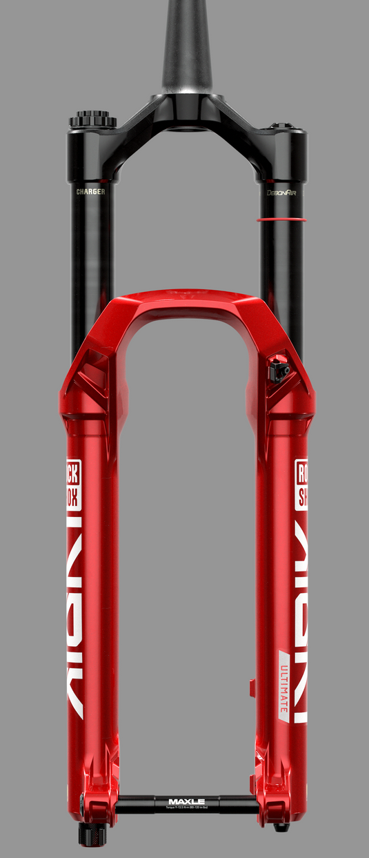 RockShox Lyrik Ultimate CHARGER 3.1 RC2 Fork - 27.5" Boost� 15x110, 140mm Travel, Electric Red, DebonAir+, Includes Fender & Tokens