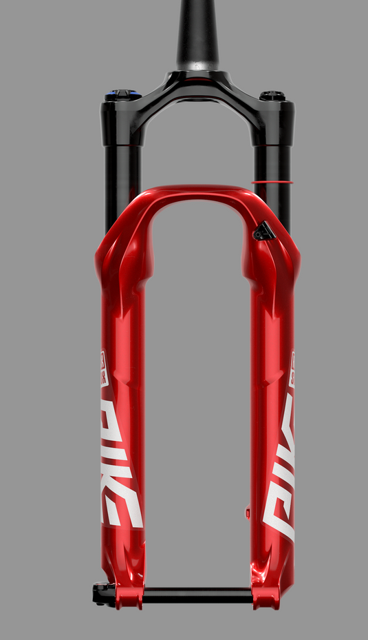 RockShox Pike DJ 26" Fork - 15x100 Solo Air 100mm, Electric Red, Crown Adjust, Aluminum Stanchions, Tapered Disc, Includes 2 Bottom Tokens & Maxle Ultimate