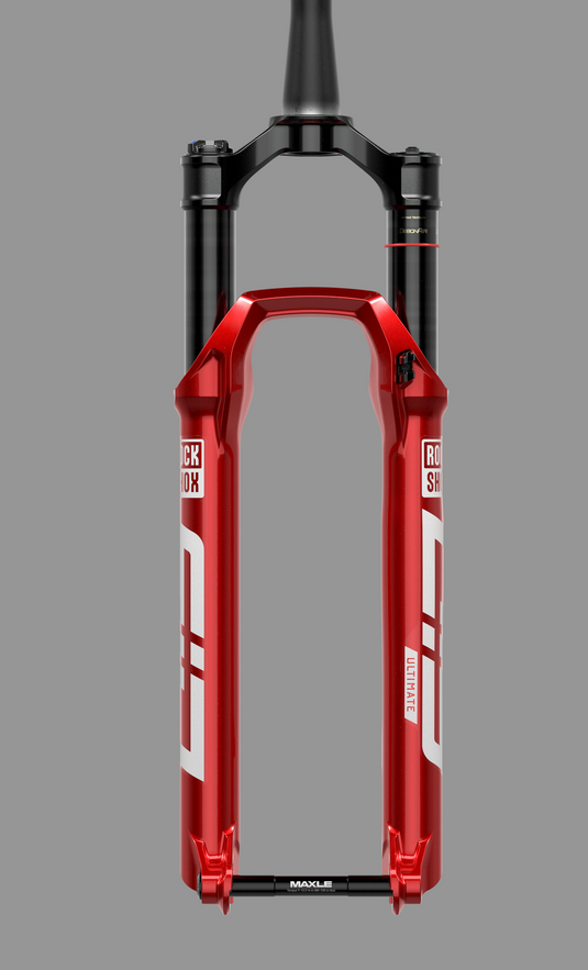 RockShox SID Ultimate Race Day 29" Boost Fork - 120mm Travel, Electric Red, 44mm Offset, Tapered DebonAir, Includes Fender & Maxle Stealth 2 Position