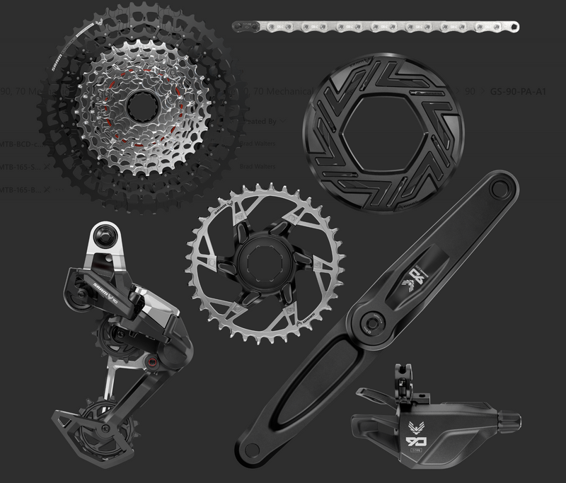 Load image into Gallery viewer, SRAM-Eagle-90-T-Type-Bosch-A1-Kit-In-A-Box-Mtn-Group-Mountain-Bike-Electric-Bike-SRAMKIBX0009-MTB-Group-Set
