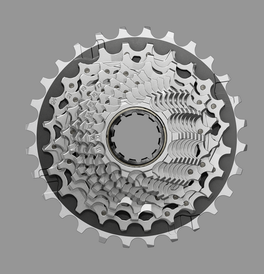 SRAM Force XG-1270 Cassette - 12-Speed, 10-28t, Silver, For XDR Driver Body, E1