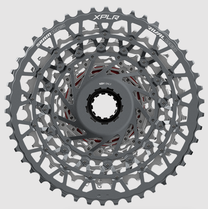 Load image into Gallery viewer, SRAM Rival XPLR XG-1351 Cassette - 13-Speed, 10-46t, For XDR Driver, Silver, E1
