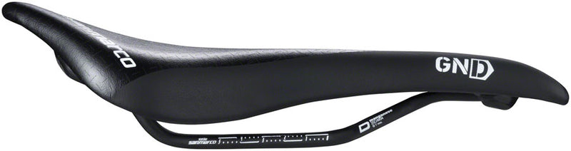 Load image into Gallery viewer, Selle San Marco GND Supercomfort Open-Fit Dynamic Saddle - Black 145mm Width
