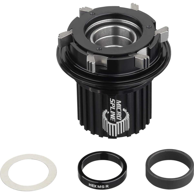Load image into Gallery viewer, Spank HEX Rear Hub Microspline Alloy Freehub &amp; Spacer Ring &amp; Conversion Spacer
