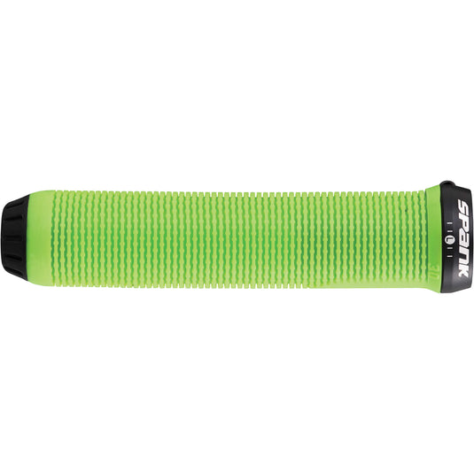 Spank SPIKE Grip 30 - Green | Bar End Tapers To Support Little Finger, Bike Grip