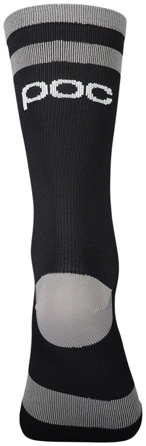 Load image into Gallery viewer, POC Lure MTB Socks - Black/Gray, Small
