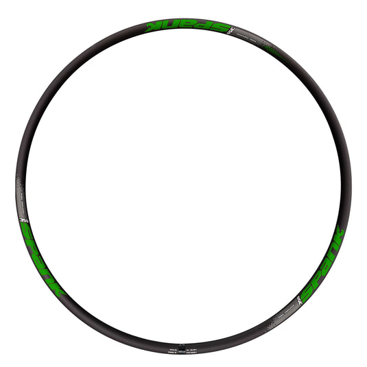 Pack of 2 SPANK 359Vibrocore Rim, 32H, 29, Black Green