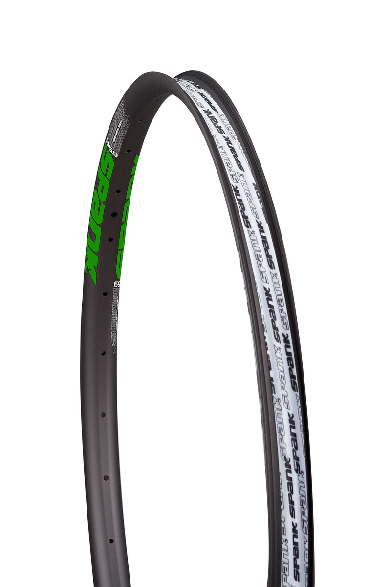 Load image into Gallery viewer, SPANK 350 Vibrocore� Rim, 29" Black Green
